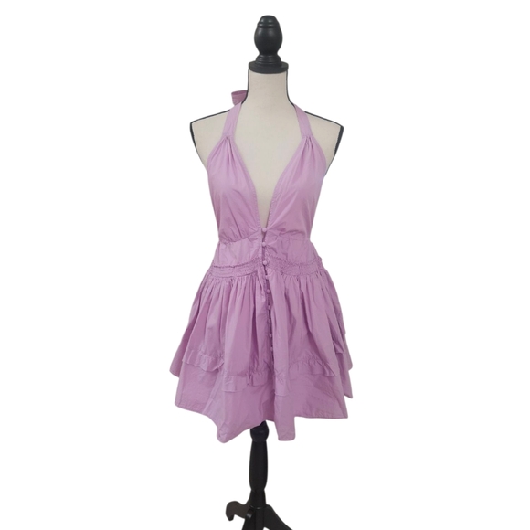 Free People Sail Away Halter Dress - Picture 8 of 14